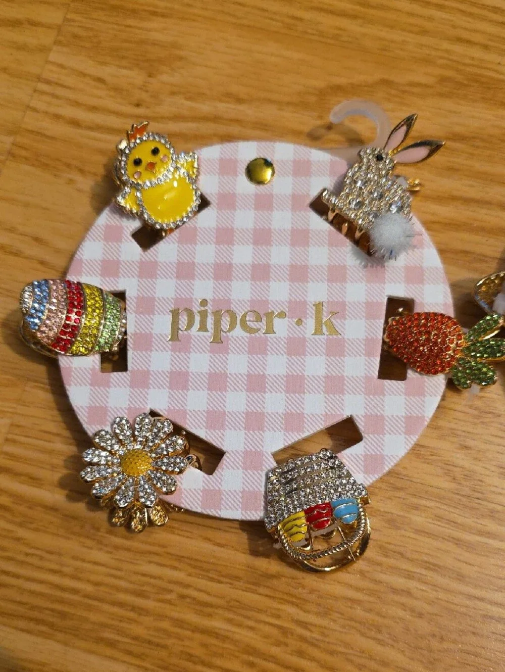 Piper·k Easter Charm Hair Clips Set